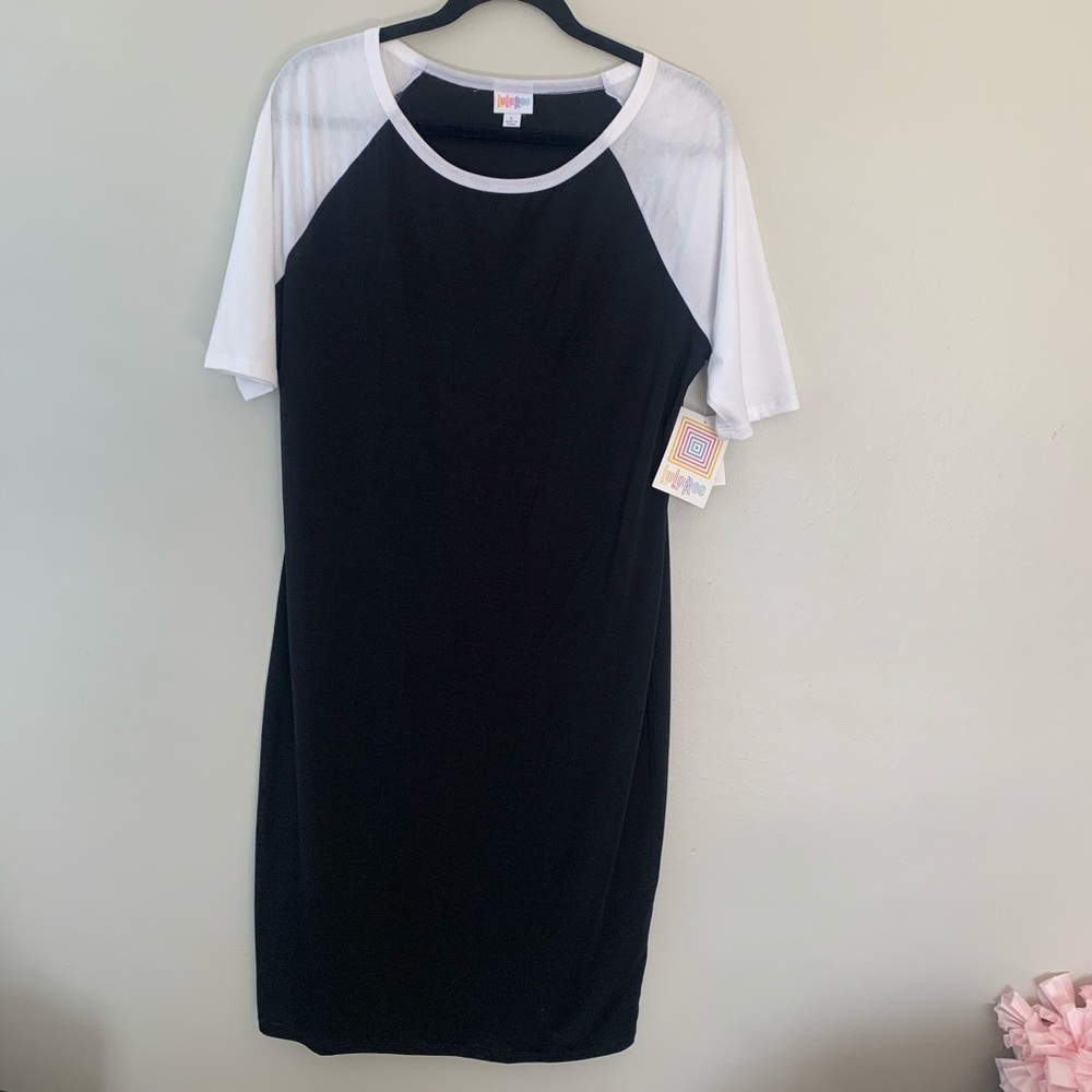NWT LuLaRoe Julia Raglan Dress